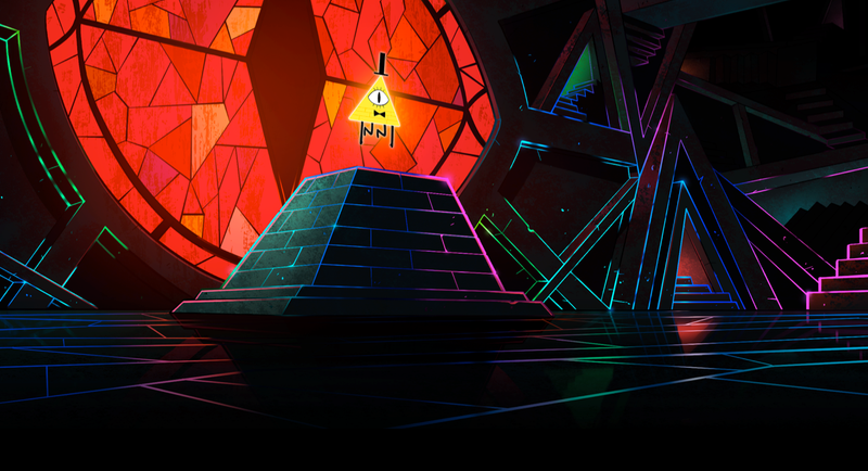 Bill Cipher in all his Weirdness